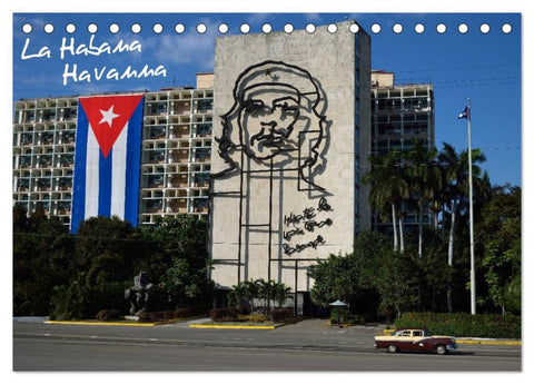 La Habana / Havanna (Tischkalender 2026 DIN A5 quer), CALVENDO Monatskalender