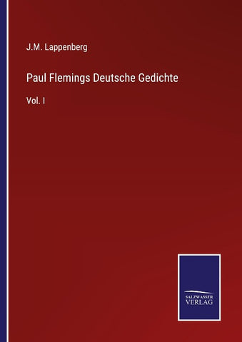 Paul Flemings Deutsche Gedichte