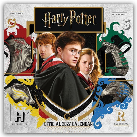 Harry Potter – Offizieller Kalender 2027 – Wandkalender
