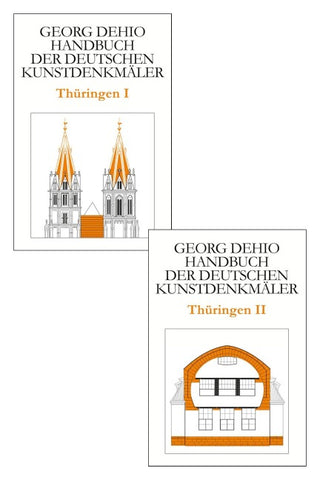 Set Dehio - Handbuch der deutschen Kunstdenkmäler / Thüringen Bd. I+II