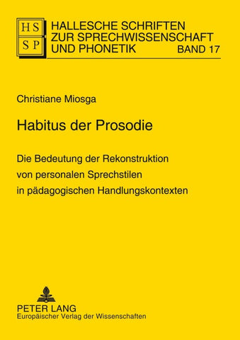 Habitus der Prosodie