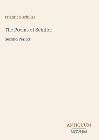 The Poems of Schiller