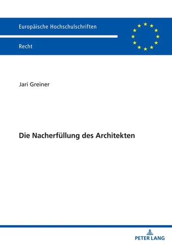 Die Nacherfüllung des Architekten