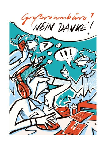 Großraumbüro? Nein danke!