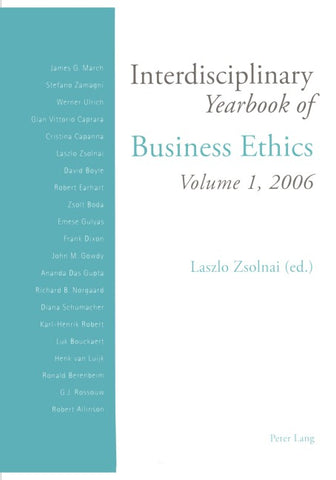 Interdisciplinary Yearbook of Business Ethics