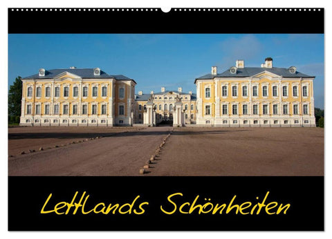 Lettlands Schönheiten (Wandkalender 2026 DIN A2 quer), CALVENDO Monatskalender
