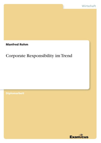 Corporate Responsibility im Trend