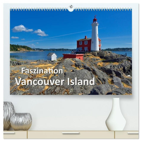 Faszination Vancouver Island (hochwertiger Premium Wandkalender 2027 DIN A2 quer), Kunstdruck in Hochglanz