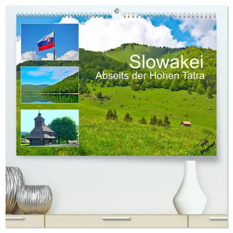 Slowakei - Abseits der Hohen Tatra (hochwertiger Premium Wandkalender 2027 DIN A2 quer), Kunstdruck in Hochglanz