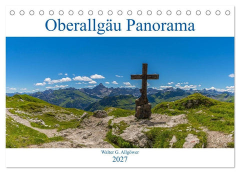 Oberallgäu Panorama (Tischkalender 2027 DIN A5 quer), CALVENDO Monatskalender