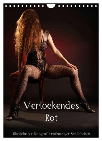 Verlockendes Rot (Wandkalender 2027 DIN A4 hoch), CALVENDO Monatskalender