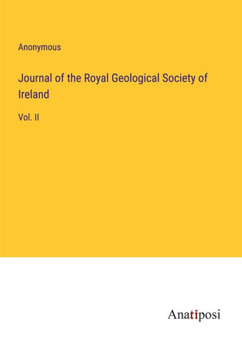 Journal of the Royal Geological Society of Ireland