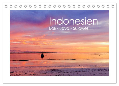 Indonesien. Bali - Java - Sulawesi (Tischkalender 2026 DIN A5 quer), CALVENDO Monatskalender