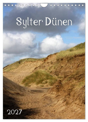 Sylter Dünen (Wandkalender 2027 DIN A4 hoch), CALVENDO Monatskalender