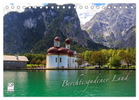 Berchtesgadener Land (Tischkalender 2027 DIN A5 quer), CALVENDO Monatskalender