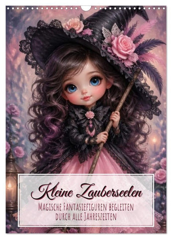 Kleine Zauberseelen (Wandkalender 2027 DIN A3 hoch), CALVENDO Monatskalender
