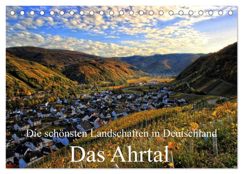 Die schönsten Landschaften in Deutschland - Das Ahrtal (Tischkalender 2026 DIN A5 quer), CALVENDO Monatskalender