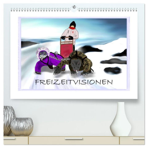 Freizeitvisionen (hochwertiger Premium Wandkalender 2026 DIN A2 quer), Kunstdruck in Hochglanz