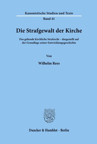 Die Strafgewalt der Kirche.