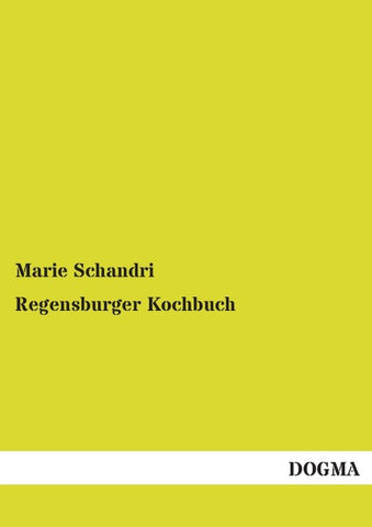 Regensburger Kochbuch