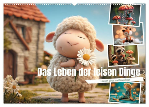 Das Leben der leisen Dinge (Wandkalender 2027 DIN A2 quer), CALVENDO Monatskalender
