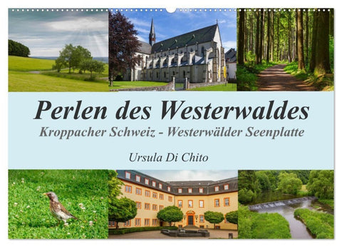 Perlen des Westerwaldes (Wandkalender 2027 DIN A2 quer), CALVENDO Monatskalender