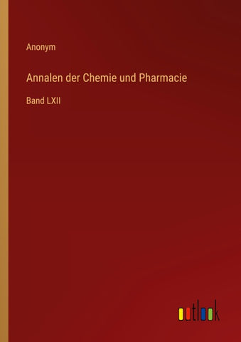 Annalen der Chemie und Pharmacie