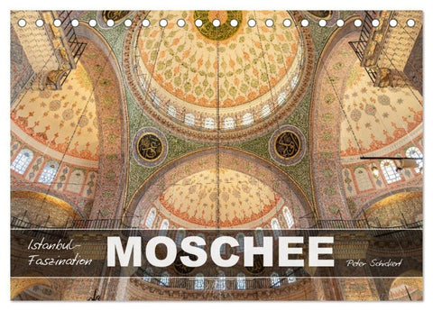 Istanbul - Faszination Moschee (Tischkalender 2027 DIN A5 quer), CALVENDO Monatskalender