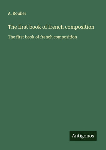 The first book of french composition