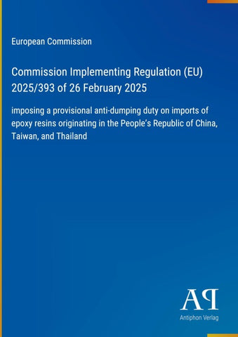 Commission Implementing Regulation (EU) 2025/393 of 26 February 2025
