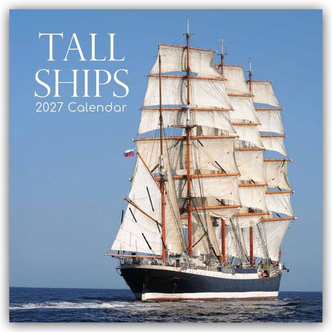 Tall Ships – Segelschiffe 2027 – 16-Monatskalender