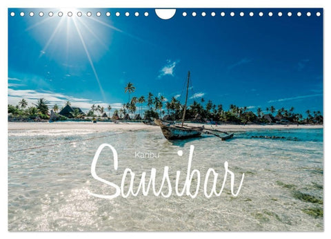 Karibu Sansibar (Wandkalender 2027 DIN A4 quer), CALVENDO Monatskalender