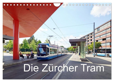 Die Zürcher Tram (Wandkalender 2027 DIN A4 quer), CALVENDO Monatskalender