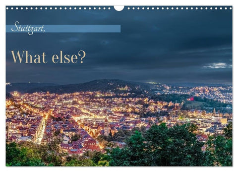 Stuttgart, What Else? (Wandkalender 2027 DIN A3 quer), CALVENDO Monatskalender