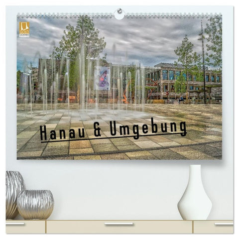 Hanau und Umgebung (hochwertiger Premium Wandkalender 2026 DIN A2 quer), Kunstdruck in Hochglanz