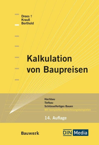 Kalkulation von Baupreisen