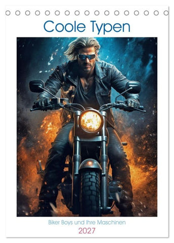 Coole Typen (Tischkalender 2027 DIN A5 hoch), CALVENDO Monatskalender