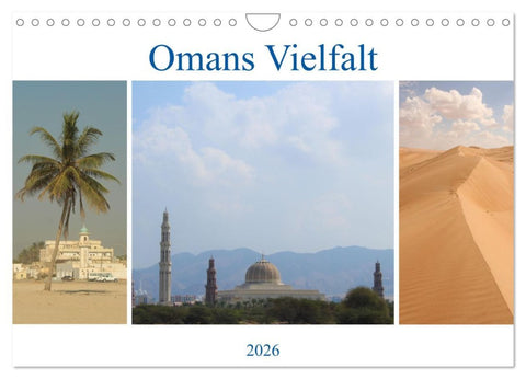 Omans Vielfalt (Wandkalender 2026 DIN A4 quer), CALVENDO Monatskalender