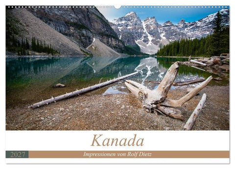 Kanada - Impressionen von Rolf Dietz (Wandkalender 2027 DIN A2 quer), CALVENDO Monatskalender