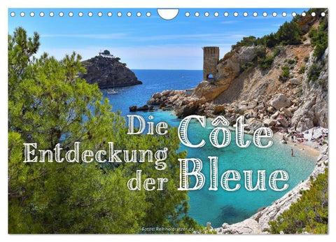 Die Entdeckung der Côte Bleue (Wandkalender 2027 DIN A4 quer), CALVENDO Monatskalender