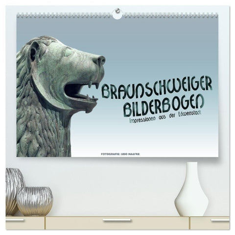 Braunschweiger Bilderbogen (hochwertiger Premium Wandkalender 2027 DIN A2 quer), Kunstdruck in Hochglanz