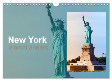 New York - einmal anders (Wandkalender 2026 DIN A4 quer), CALVENDO Monatskalender