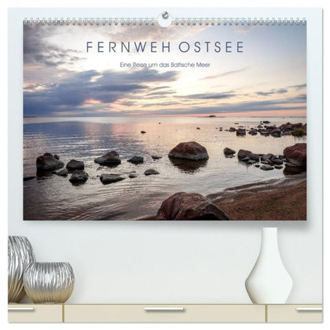 Fernweh Ostsee (hochwertiger Premium Wandkalender 2027 DIN A2 quer), Kunstdruck in Hochglanz