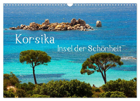 Korsika Insel der Schönheit (Wandkalender 2026 DIN A3 quer), CALVENDO Monatskalender