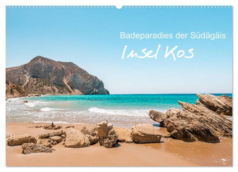 Insel Kos - Badeparadies der Südägäis (Wandkalender 2026 DIN A2 quer), CALVENDO Monatskalender