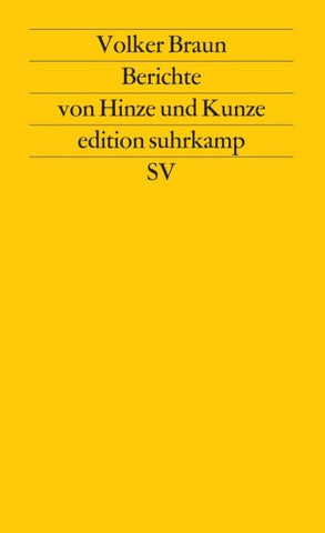 Berichte von Hinze und Kunze