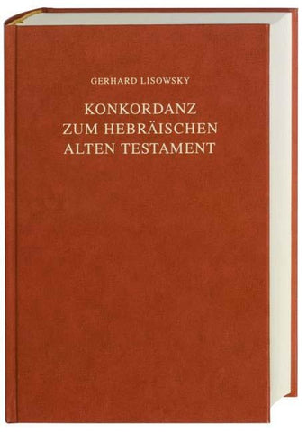 Konkordanz zum Hebräischen Alten Testament