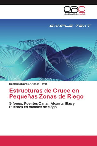 Estructuras de Cruce en Pequeñas Zonas de Riego