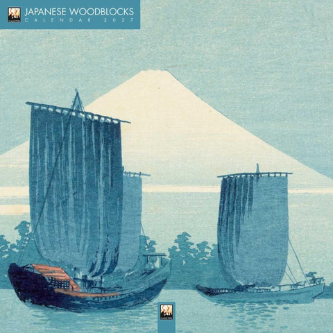 Japanese Woodblocks – Japanische Holzschnitte 2027 – Original Flame Tree Publishing-Kalender [Kalender]