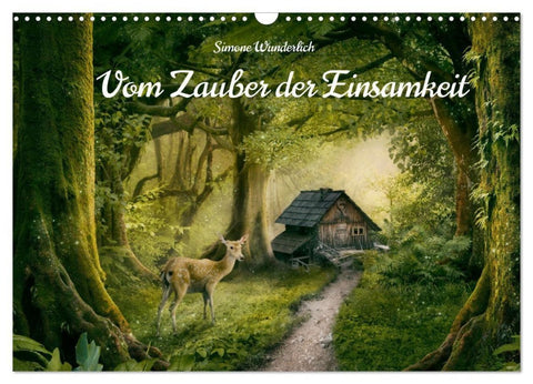 Vom Zauber der Einsamkeit (Wandkalender 2027 DIN A3 quer), CALVENDO Monatskalender